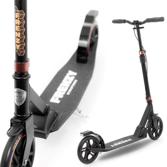Frenzy 205mm Dual Brake V4 Recreational Urban Scooter Negru