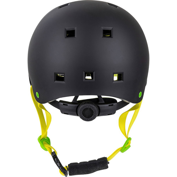 NKX Brain Saver Cască de skateboard Rasta Yellow