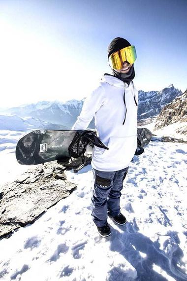 Ochelari de snowboard și schi Annox Flight Frameless RevoGold