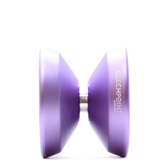 Yoyo pentru avansați YoYoFactory Czech Point Pivot Violet și alb