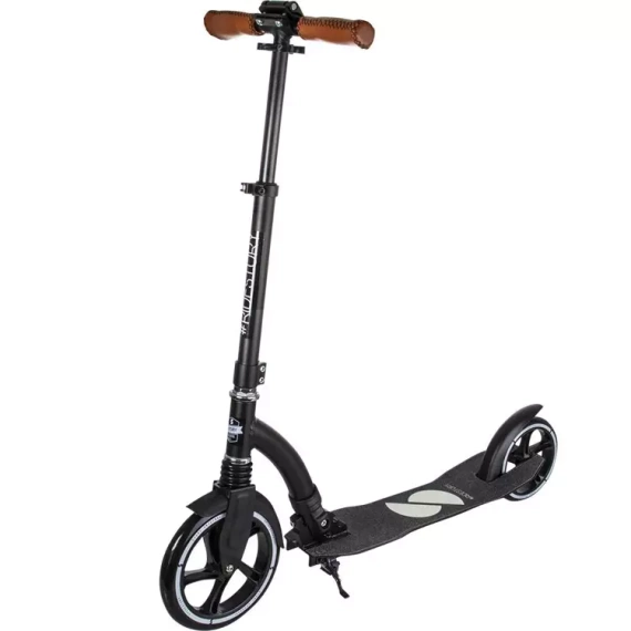 Scuter de transport urban cu suspensie frontală Story Retro Ride Negru