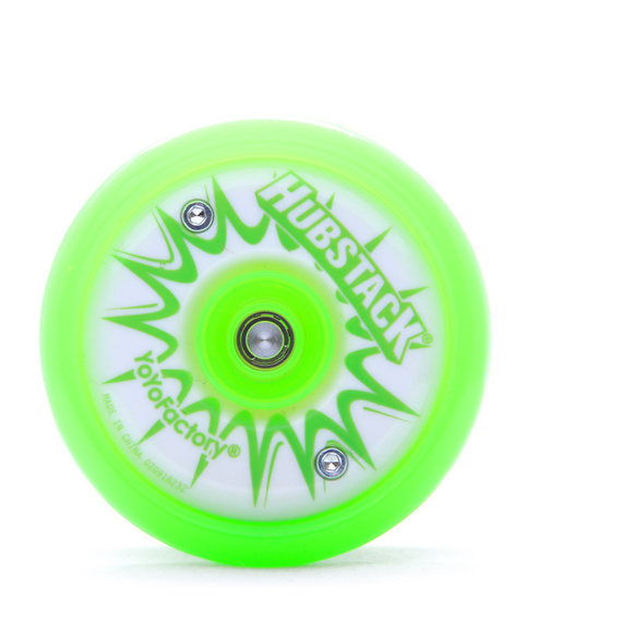 Yoyo pentru a începe cu YoYoFactory Hubstack Green