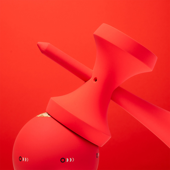 Kendama KROM Kolor Roșu