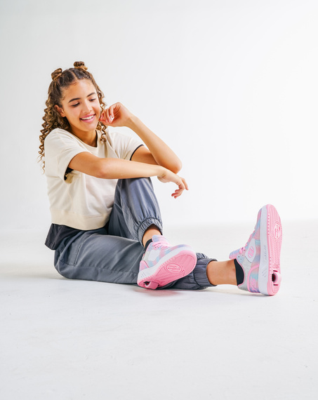 Heelys Rezerve Low pantofi Bright pink/White/Tanes