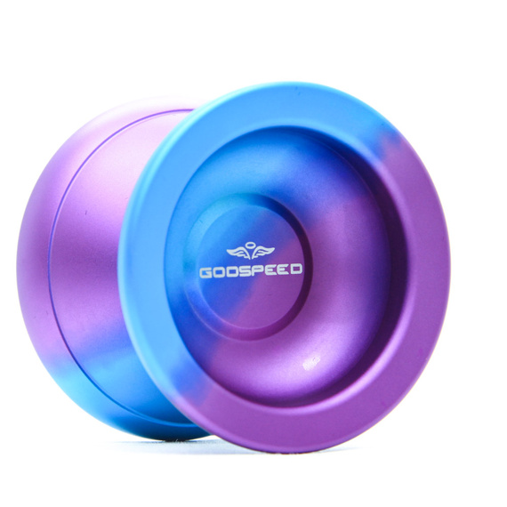 Yoyo metalic pentru avansat YoYoFactory Godspeed Violet Blue