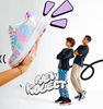 Pantofi Heelys Classic X2 negru/alb/albastru