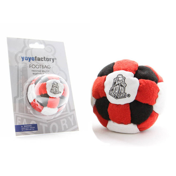 Footbag YoYoFactory Roșu 26 panouri (nisip)