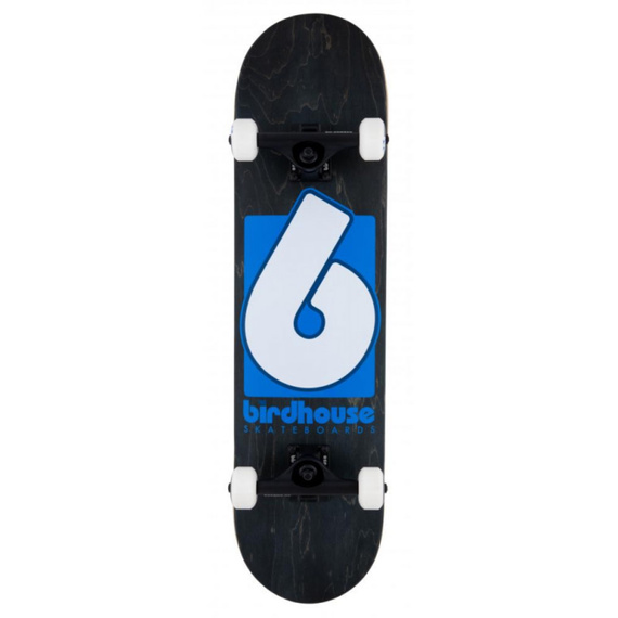 Skateboard Birdhouse Complete Stage 3 B Logo Albastru-Negru 8.0”