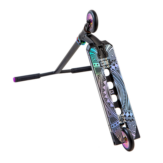 Trotinetă Freestyle CORE CL1 Complete Stunt Scooter Negru-Neochrome înălțime 85 cm