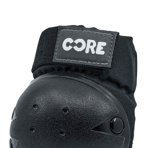 Set de protecții pentru copii CORE Kids Protection Junior Skate Triple Pad Set Negru