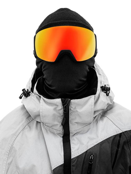 REKD Ascent MagSphere Snow Goggles Kit Black/Chromatic Torch M/L ochelari de snowboard și schi