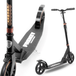 Frenzy 205mm Dual Brake V4 Recreational Urban Scooter Negru