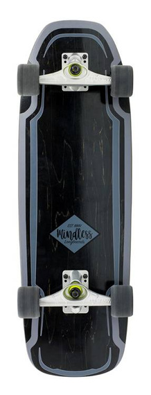 Surfskate Mindless negru 30 "bord