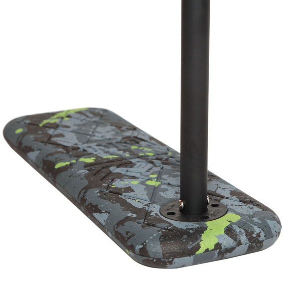 NKD PRO 7.5" Trambulină Scooter Negru și verde lime wys. 60-90 cm