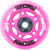 Story Inline Skates Roți roz 64 mm (8 buc) cu rulmenți.)