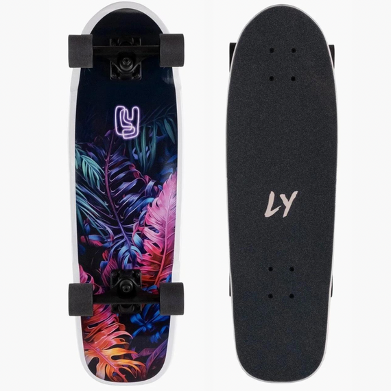 Cruiser skateboard LandYachtz Dinghy Blunt Tropical Night 28.5"