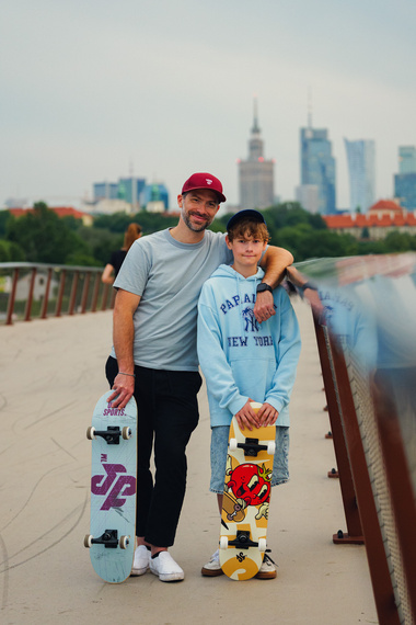 Complete Urban Sports Construcție Logo Skateboard 8.0"