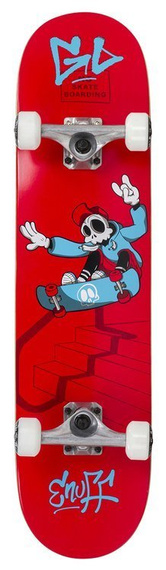 Skateboard ENUFF SKULLY COMPLETE Roșu 7.75"