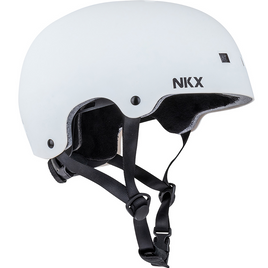 Cască de skateboarding NKX Brain Saver Alb