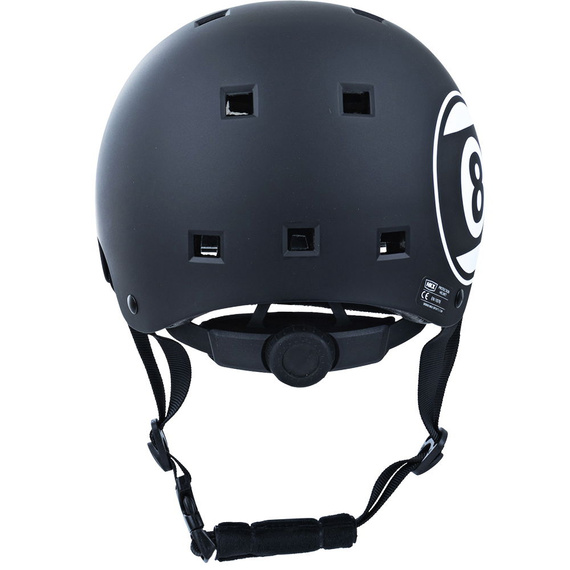 NKX Brain Saver Skateboard Helmet negru 8 Ball