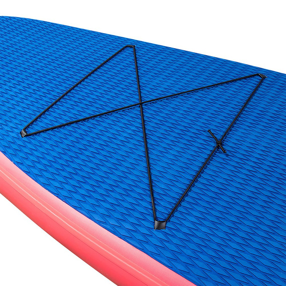 SUP gonflabil turing bord NKX Windsurf Bright Red-Albastru 10'4