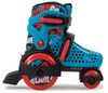 Patine quad pentru copii SFR Stomper ajustabile Albastru și negru
