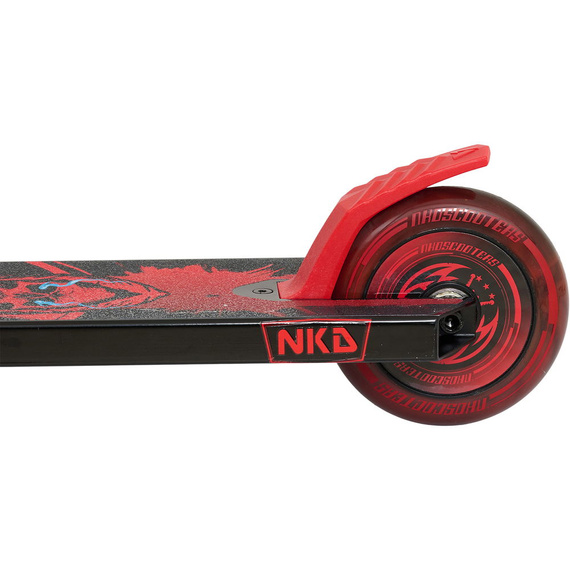 NKD Ripper Stunt Scooter negru și roșu wys. 78,2 cm