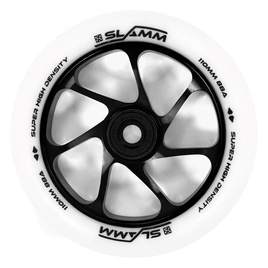 Slamm Team Scooter Roată albă și neagră 110 mm (1 buc).)