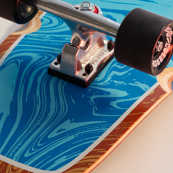 Placă Surfskate Cutback - Splash 34"