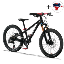 Superlekki rower dla dzieci KUbikes 20S DISC Czarno-Niebieski