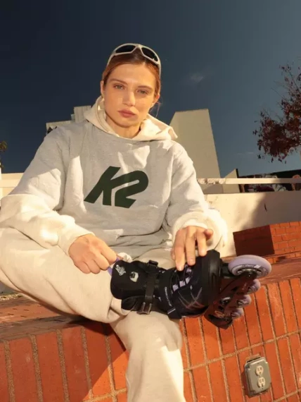 Patine cu rotile K2 Alexis 80 Pro Negru și violet