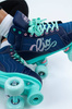 RIO ROLLER LUMINA QUAD SKATES Patine Navy-Mint