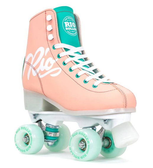 RIO ROLLER Script Patine Quad Peach