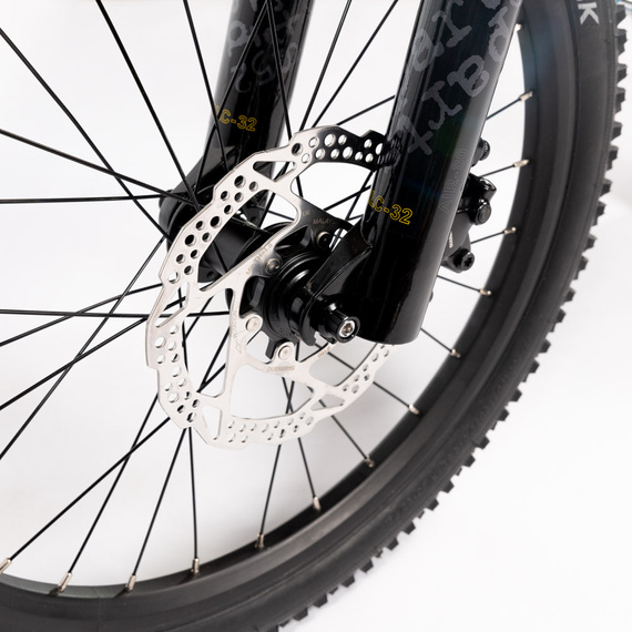 KUbikes 20S DISC bicicletă superușoară pentru copii Negru și violet