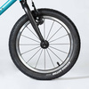 Superlekki rower dla dzieci KUbikes 16L Turkusowo-Czerwony