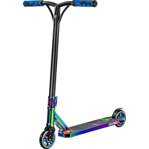 NKD Team Rainbow Performance Scooter Aluminiu ușor pentru copii Rainbow wys. 81 cm 