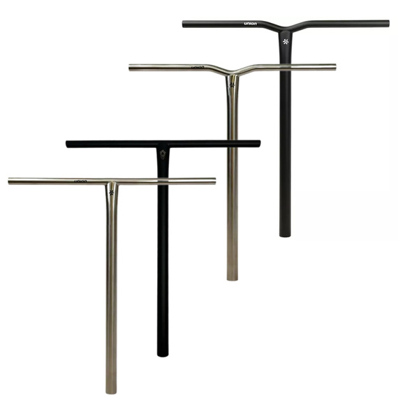 Ghidon pentru Trotinetă Freestyle Union Titanium Classic Pro Scooter Bar HIC/SCS Argintiu 580 mm