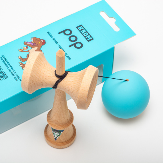 Kendama Krom POP Albastru deschis