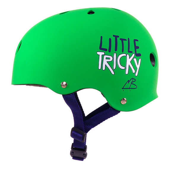 Kask dla dzieci Triple Eight Little Tricky Dual Certified Helmet JR Zielony