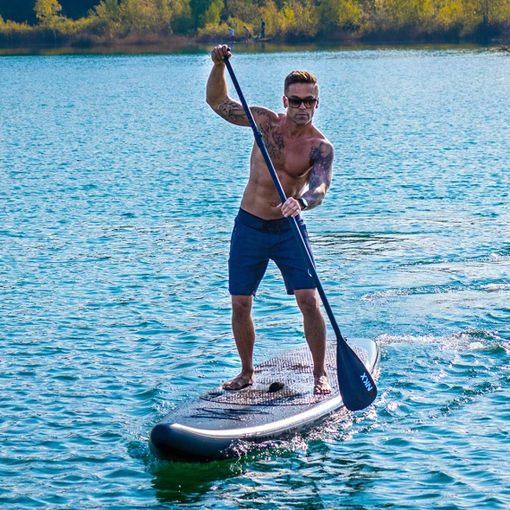 SUP placă gonflabilă de turism NKX Flash Glacier Navy 12'6