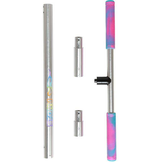 Trotinetă Freestyle pentru trambulină Story Original Trampoline Scooter Negru-Iridescent 55–70 cm