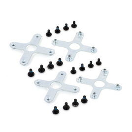 Echo X Sole Hardware Montare șurub Set negru