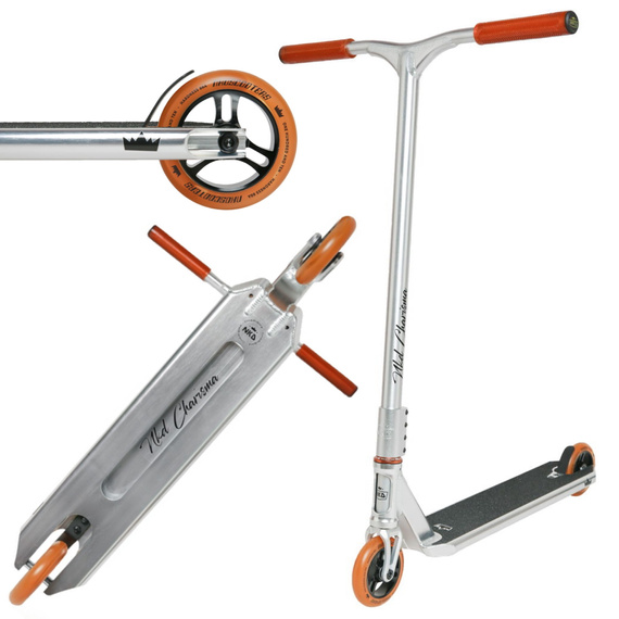NKD RIZZ Stunt Scooter Argint 88 cm