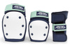 REKD Heavy Duty Triple Pad Protectors Set XS Blue Mint