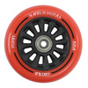 Slamm Nylon Core Roată roșie 110 mm (1 buc) roată scuter.)