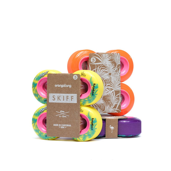 Orangatang Skiff Wheels Orange 62 mm 80A