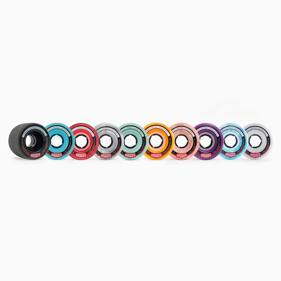Hawgs Fatty gri-alb 63mm 78A roți Longboard