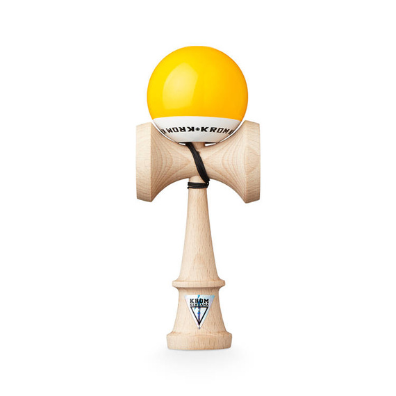 Kendama Krom POP LOL Galben
