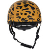 Cască de skateboarding NKX Brain Saver Leopard negru și maro