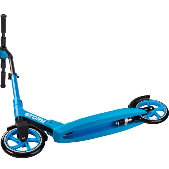 Scuter de transport cu suspensie Story Metro Blue